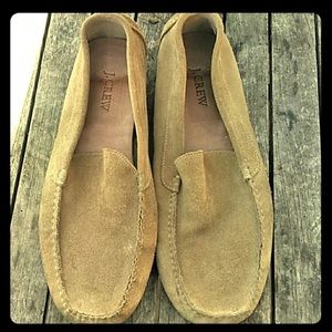 J.crew loafers/driving shoe. Pre-owned. Broken-in. Lots of life left in them.